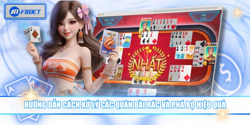 Phỏm Online - Tựa Game Giải Trí Hay Với Thưởng Cực Khủng 4 Hướng dẫn cách xử lý các quân bài rác và phá bộ hiệu quả