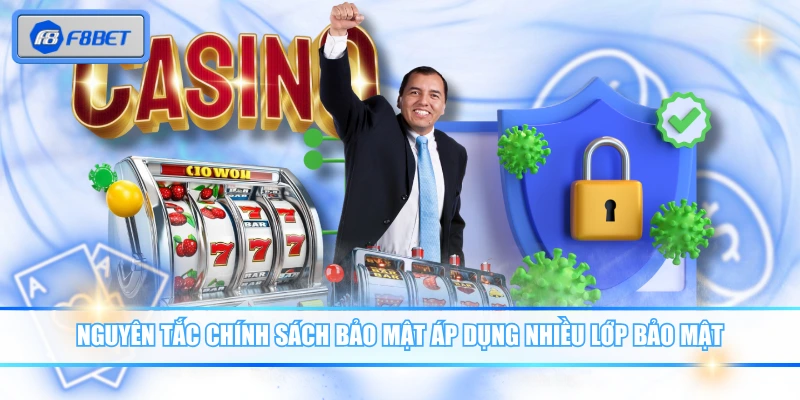 Chính Sách Bảo Mật F8BET Cam Kết An Toàn 100% Dữ Liệu 1 Nguyên tắc chính sách bảo mật áp dụng nhiều lớp bảo mật